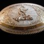 1982 Crumrine Elk City MRCA 1st Senior Goats Roping Rodeo Belt Buckle 4638291f