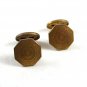 Edwardian / Art Deco Goldtone Cufflinks Unmarked 120914