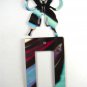 Butterfly Single Rocker Outlet Cover Plate by Steel Images USA 51515