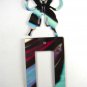 Butterfly Single Rocker Outlet Cover Plate by Steel Images USA 51515