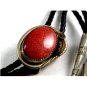 Southwest Western Fools Gold ? Sparkley Red Bolo 2172014