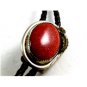 Southwest Western Fools Gold ? Sparkley Red Bolo 2172014