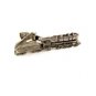 Vintage Silvertone Pennsylvania Train Tie Clasp by RMS