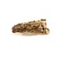 Vintage Silvertone Pennsylvania Train Tie Clasp Not Signed