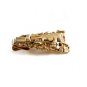 Vintage Silvertone Pennsylvania Train Tie Clasp Not Signed