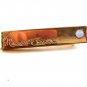 Vintage Goldtone & Moonstone (Costume ?) Tie Clasp by FLEX LET QUALITY