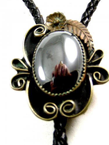 Southwest Western Hematite Bolo
