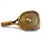 Vintage Solid Brass Badmitten Tennis Racket Belt Buckle
