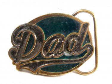 1982 Dad Belt Buckle by Great American Buckle 2202014
