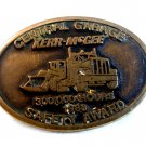 Vintage Central Garage Kerr McGee 1988 Safety Award Belt Buckle