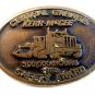 Vintage Central Garage Kerr McGee 1988 Safety Award Belt Buckle