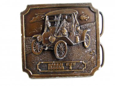 1977 Ford Model T Belt Buckle 51214 by Bergamont