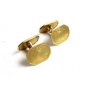 Edwardian / Deco Goldtone Cufflinks by HWKCO 22514