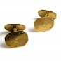 Edwardian / Deco Goldtone Cufflinks by HWKCO 22514