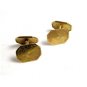 Edwardian / Deco Goldtone Cufflinks by HWKCO 22514