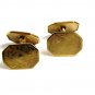 Edwardian / Deco Goldtone Cufflinks by HWKCO 22514