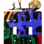 Pueblo Double Light Switch Cover Plate by Steel Images USA 030515A