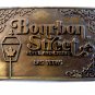 Vintage Bourbon Street Hotel Casino Las Vegas Belt Buckle