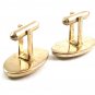 Goldtone & Green Cufflinks by Dante