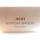 Vintage 1972 Avon Station Wagon Cuff Links MIB