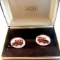Vintage 1972 Avon Station Wagon Cuff Links MIB