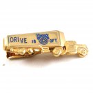 Goldtone Drive IB of T International Brotherhood of Teamsters Truck Tie Clasp