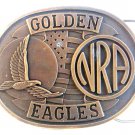 Vintage Golden Eagles NRA Belt Buckle Mint in Box