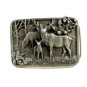 1982 Siskiyou Deer in the Woods Belt Buckle 11042013