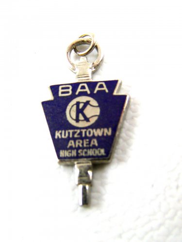 BAA Kutztown Area High School Pennsylvania Charm / Pendant / Key 52914