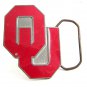 University of Oklahoma OU Belt Buckle