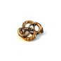 Victorian Gold Tone Intertwirled Brooch
