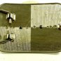 Silvertone Goldtone Western Rodeo Cowboy Riding Bull Belt Buckle 10292013