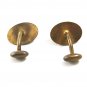 Art Deco DTA CO Enameled Goldtone Cufflinks Unmarked 101514