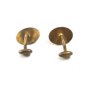 Art Deco DTA CO Enameled Goldtone Cufflinks Unmarked 101514