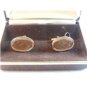 Vintage 1971 Avon Citation Brushed Oval Cuff Links MIB