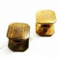 SWANK Art Deco Goldtone Snap Link Cufflinks By KUM-A-PART 101314