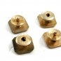 SWANK Art Deco Goldtone Snap Link Cufflinks By KUM-A-PART 101314