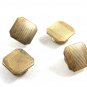 SWANK Art Deco Goldtone Snap Link Cufflinks By KUM-A-PART 101314