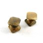 SWANK Art Deco Goldtone Snap Link Cufflinks By KUM-A-PART 101314