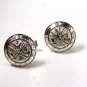 Fraternal ???? Hockey Sticks Silvetone Cufflinks by Unbranded 71415