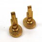 Goldtone Eastern Orthodox Cufflinks Not Signed Pat No. 2920363