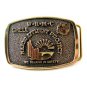 1983 Shell W.R.M.C. Becktel Major Effluent Project Solid Brass Belt Buckle by BT