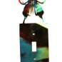 Butterfly Single Light Switch Cover Plate by Steel Images Made in USA 51515