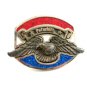 Red White & Blue American Eagle Peterbilt Belt Buckle Unmarked 092614