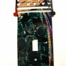 Three Cowboys On Corral Fence Single Light Switch Cover Plate by LaZart 030315
