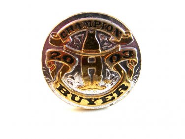 2003 Houston Rodeo Western Cowboy Champion Buyer Bolo