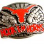 Hook 'em Horns Belt Buckle by Great American Buckle Co. 6914