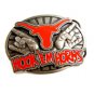 Hook 'em Horns Belt Buckle by Great American Buckle Co. 6914