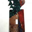 Bear & Paws Single Light Switch Cover Plate by LaZart USA 51315