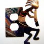 Kokopelli w/ Flute Double Outlet Cover Plate by LaZart 021915J